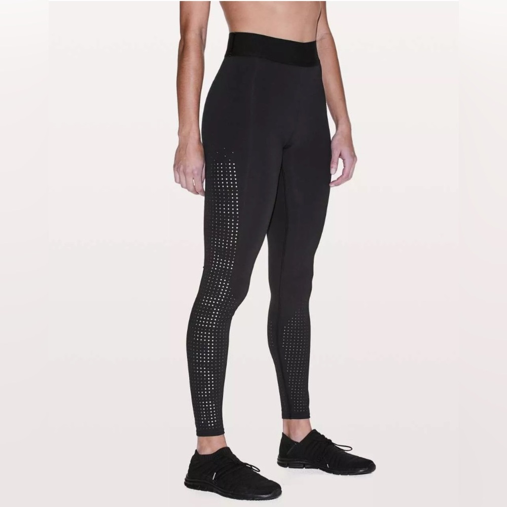 ‼️SOLD‼️ Lululemon Ride & Reflect Leggings lululemon X Soul Cycle Black - Picture 4 of 5
